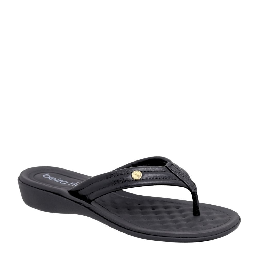 Chinelo Feminino Casual Macio Confortável Beira Rio 8224.846 Preto 4