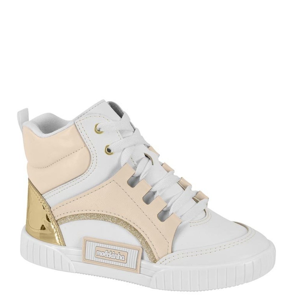 Tênis Infantil Cano Alto Feminino Conforto Molekinha 2544217 Multicores 1