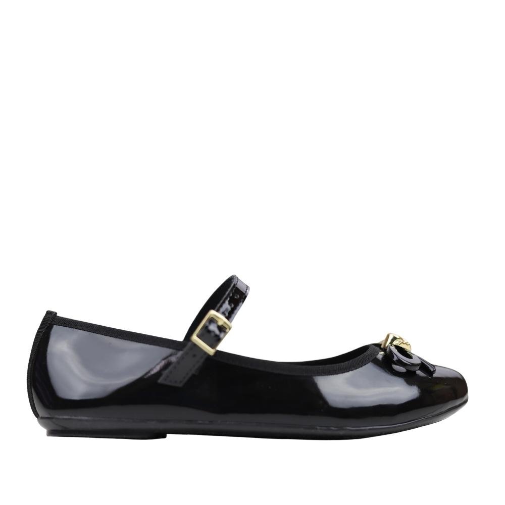 Sapatilha Infantil Laço Conforto Feminina Molekinha 2502.394 Preto 2