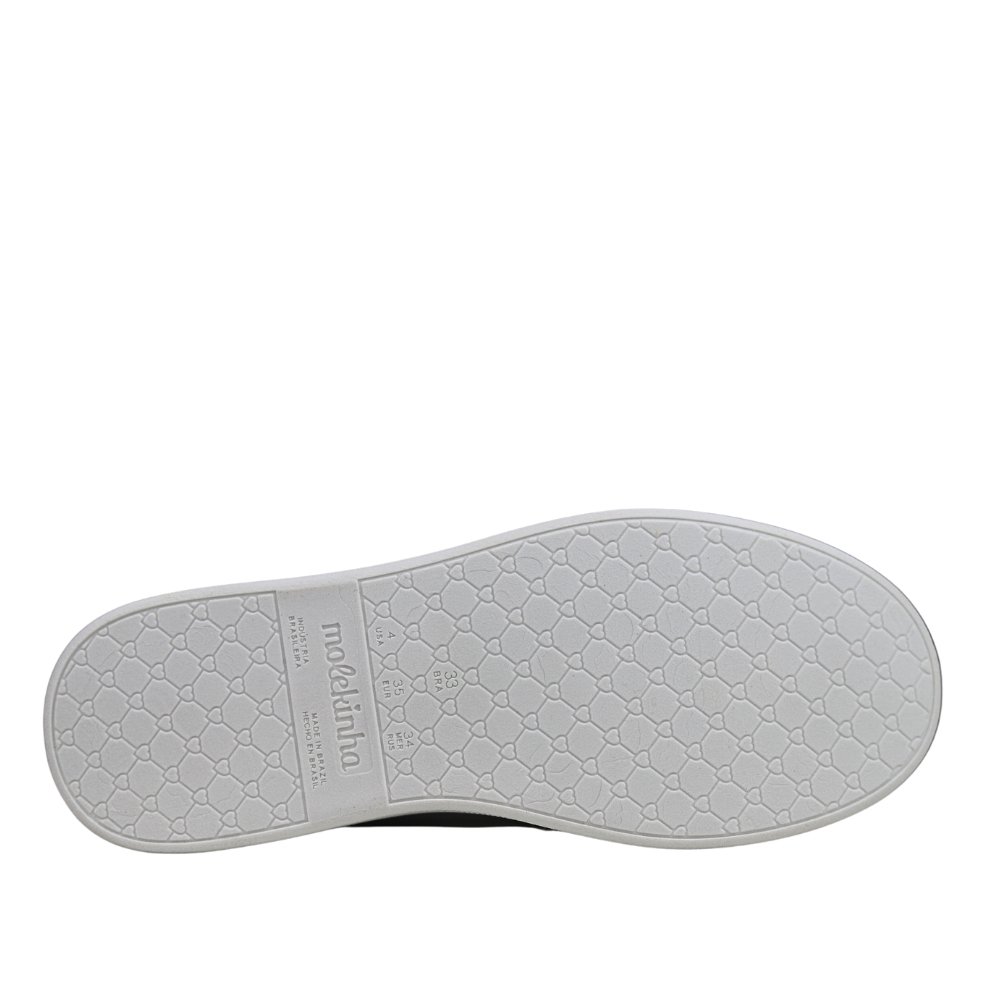 Tênis Molekinha Infantil Cano Alto Menina Conforto 2553.106 Branco 5