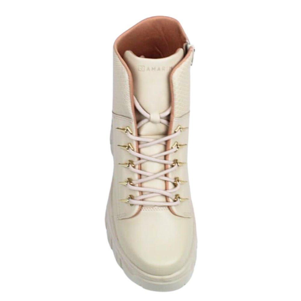 Bota Coturno Casual Salto Grosso Feminina Ramarim 23-56123 Preto 4