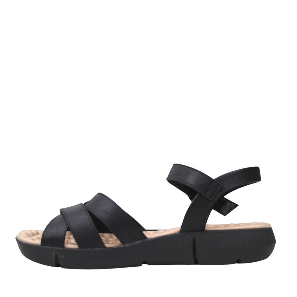 Sandalia Ortopedica Modare Feminina Esporao Conforto 7142124 Preto 3