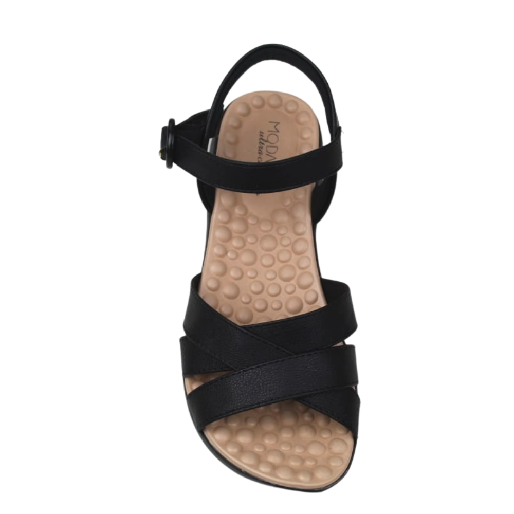 Sandalia Ortopedica Modare Feminina Esporao Conforto 7142124 Preto 4
