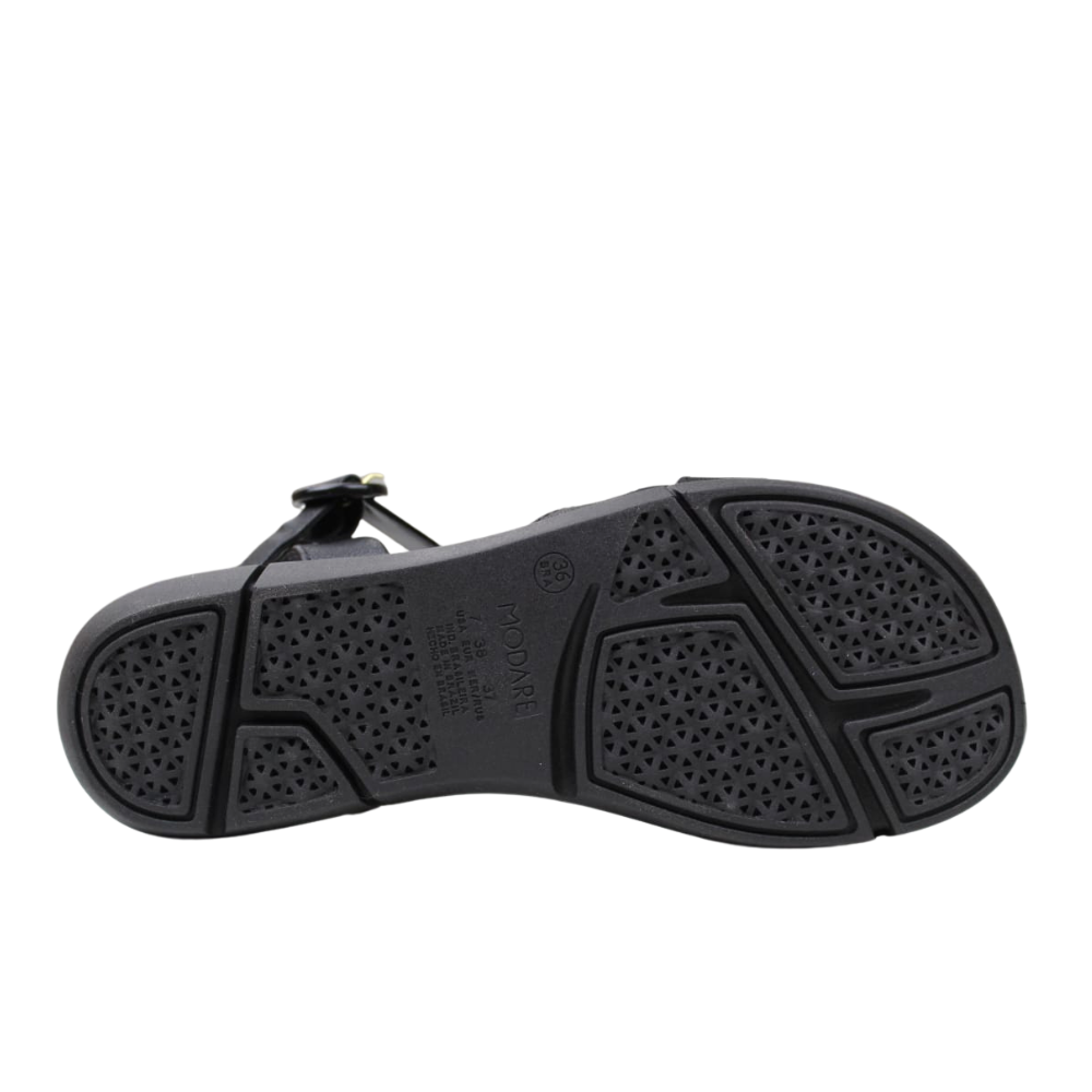 Sandalia Ortopedica Modare Feminina Esporao Conforto 7142124 Preto 2
