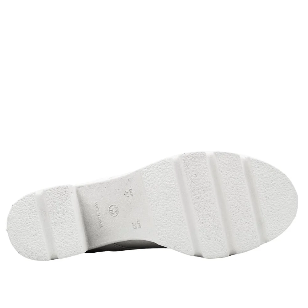 Bota Coturno Tratorado Casual Cano Curto Fg Feminino 2027 Bege 5