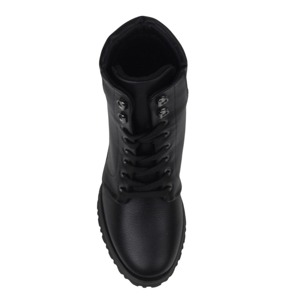 Bota Coturno Feminino Vizzano Cano Curto Tratorado 3091.102 Preto 7