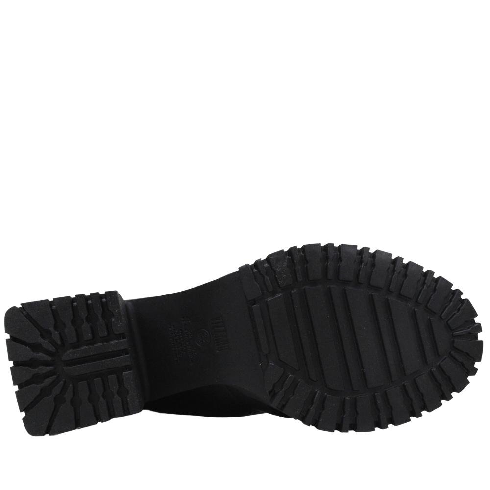 Bota Coturno Feminino Vizzano Cano Curto Tratorado 3091.102 Preto 10