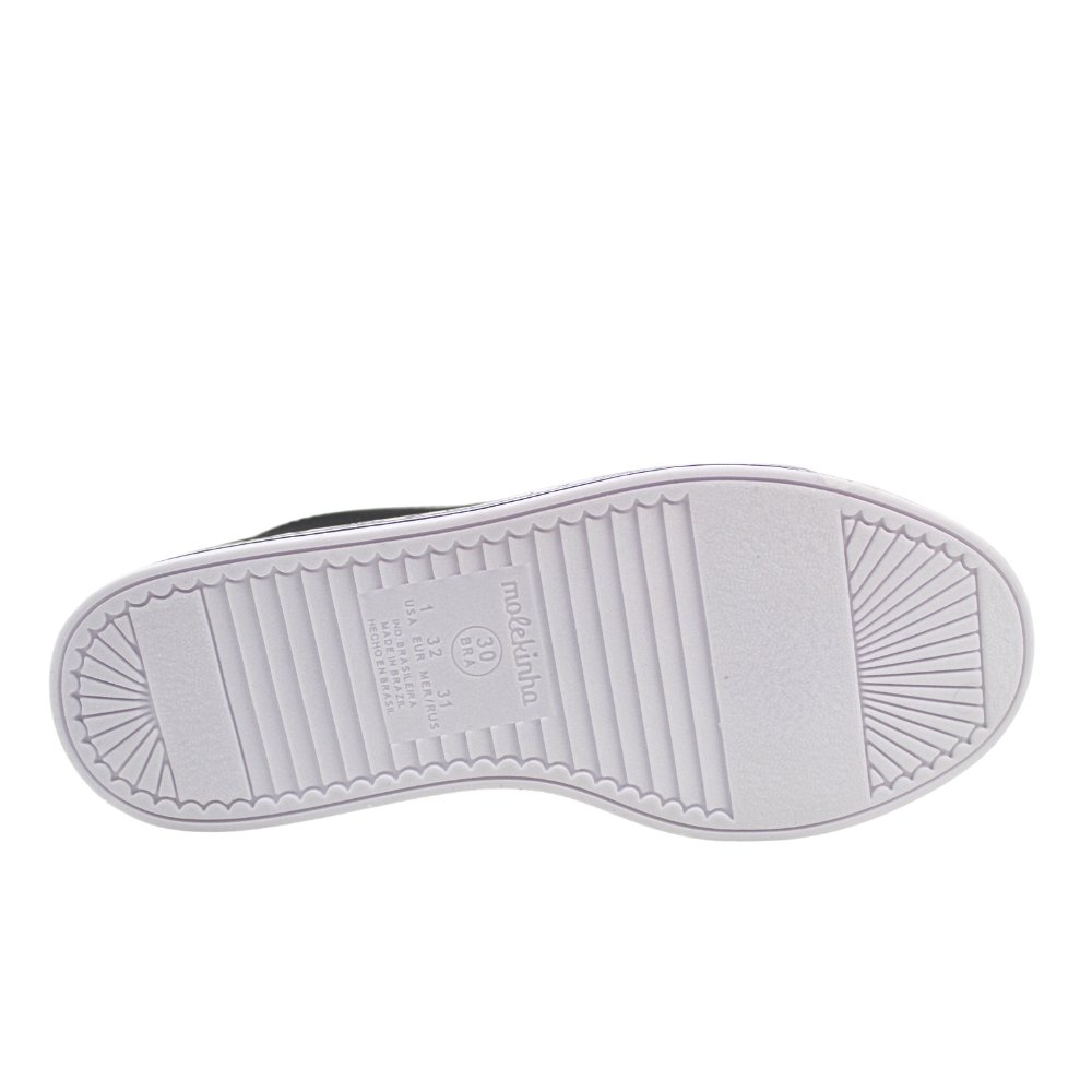 Tênis Infantil Menina Molekinha Corrente Conforto 2520.1930 Preto 5