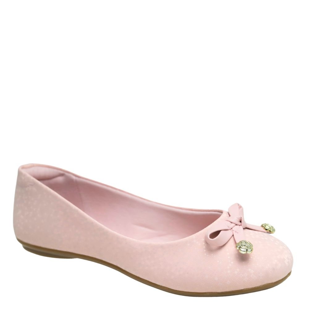 Sapatilha Infantil Menina Laço Conforto Molekinha 2083.1106 Rosa 4