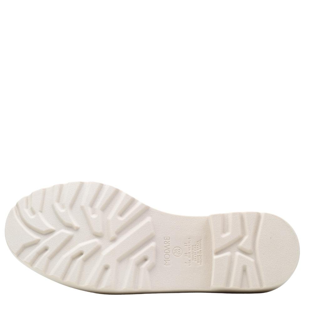 Sapato Mocassim Feminino Loafer Tratorado Modare 7357.110 Bege 4