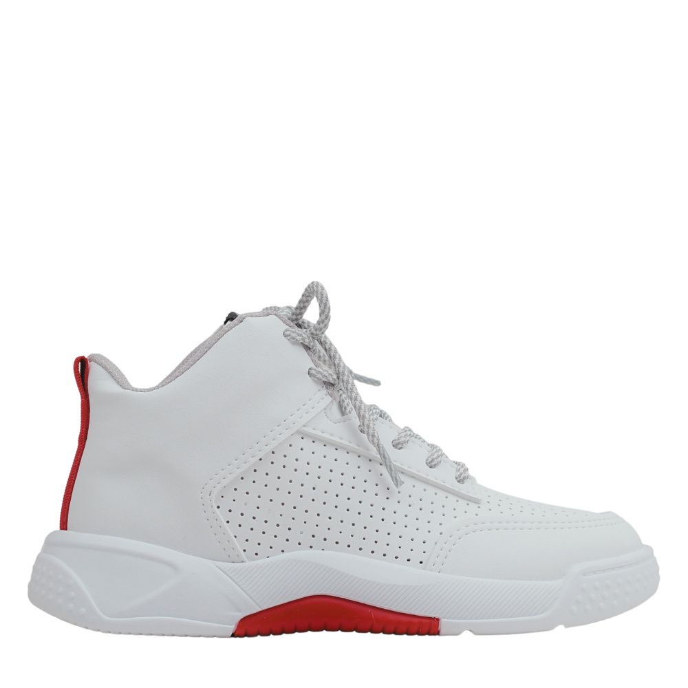Tenis Infantil Coturno Menino Molekinho Original 2854.101 Branco 2
