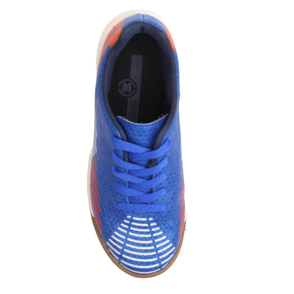 Chuteira Infantil Menino Futsal Molekinho Original 2856.103 Azul 4