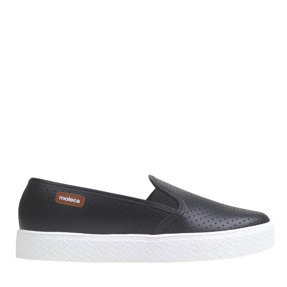 Tênis Casual Feminino Moleca Confortável Original 5712.304 Preto 2