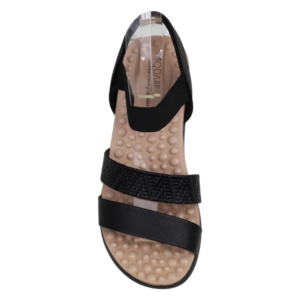 Sandalia Ortopédica Feminina Confortável Modare 7151.119 Preto 4