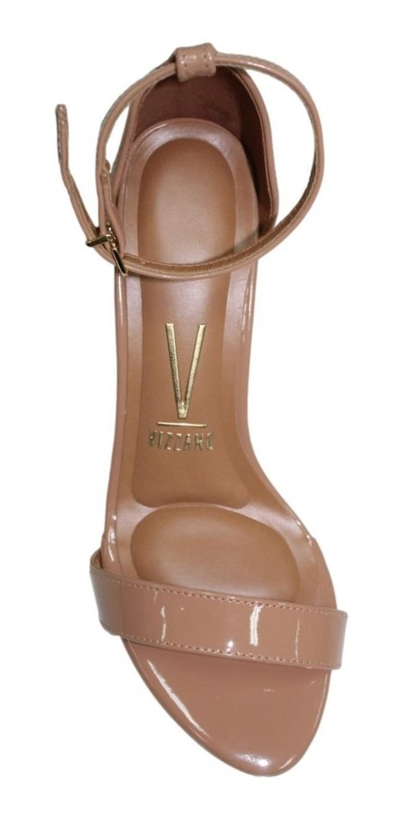 Sandália Social Vizzano Salto Baixo Médio Alto 6249452 Bege 4