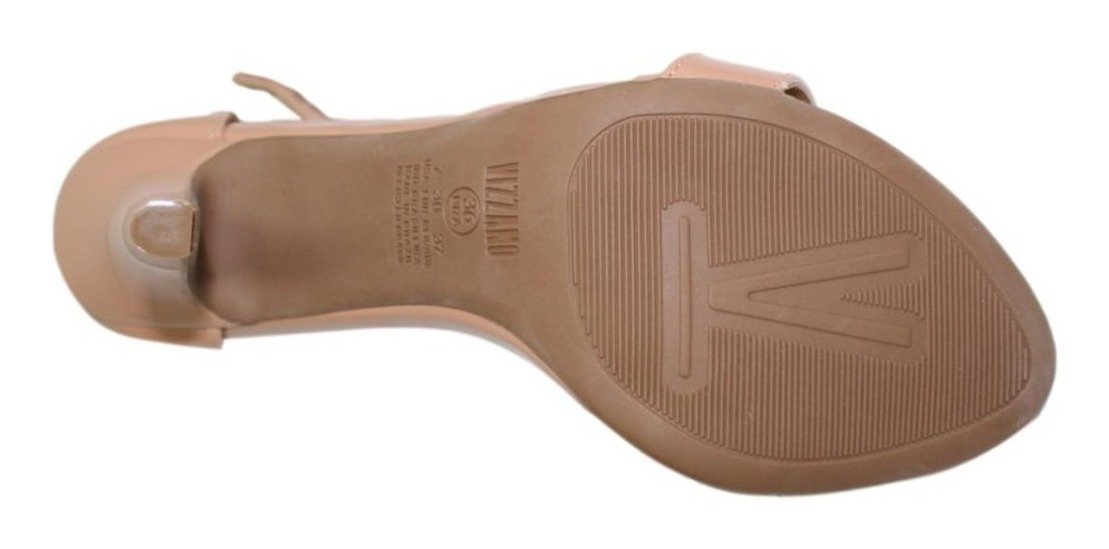 Sandália Social Vizzano Salto Baixo Médio Alto 6249452 Bege 5