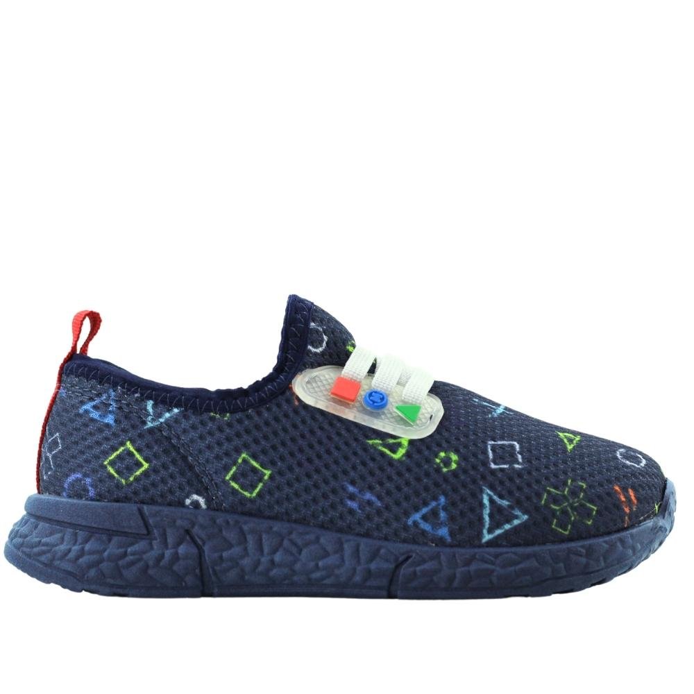Tênis Infantil Meninos Lycra Conforto Molekinho 2609.221 Multicores 2