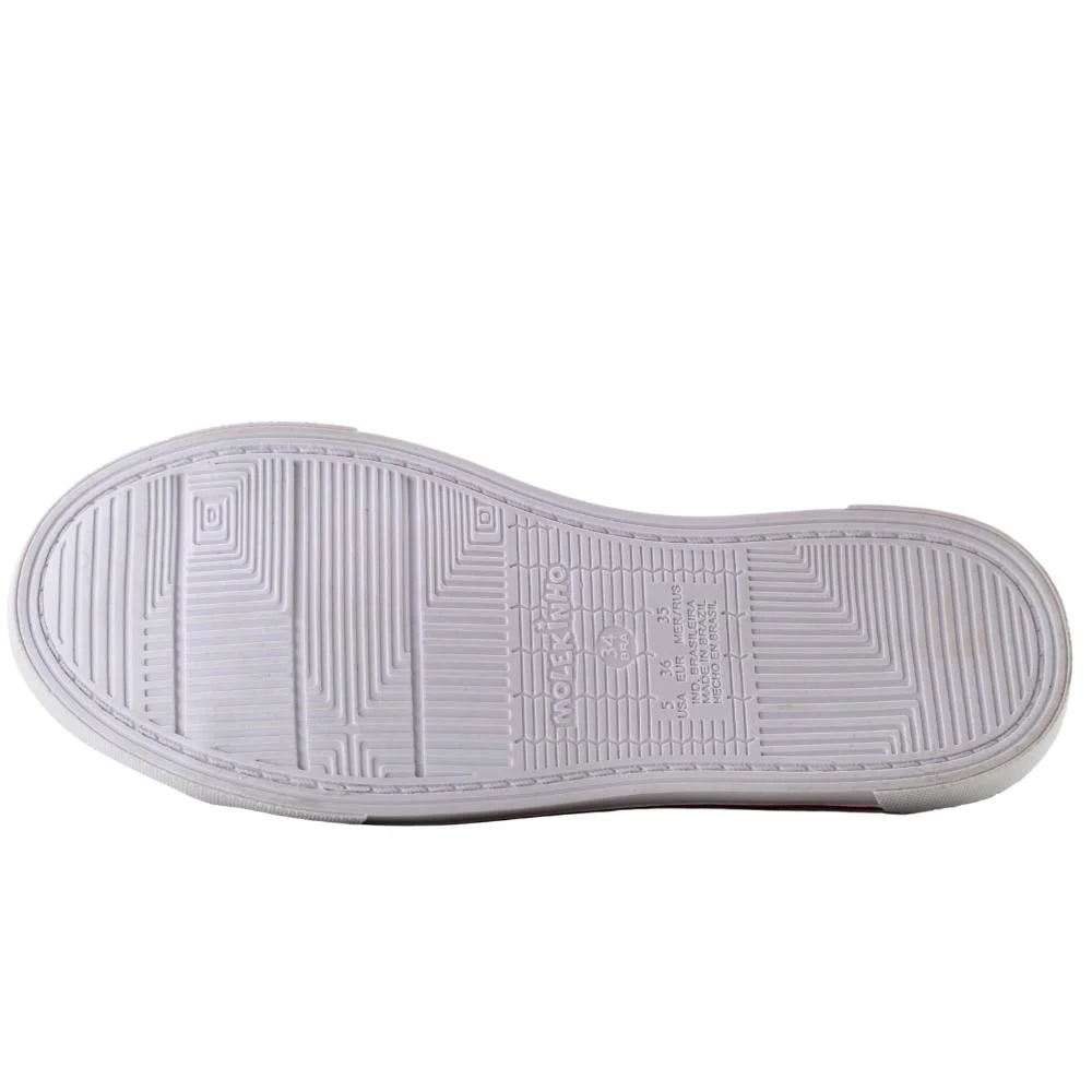 Sapatênis Casual Infantil Menino Conforto Molekinho 2801.636 Branco 5