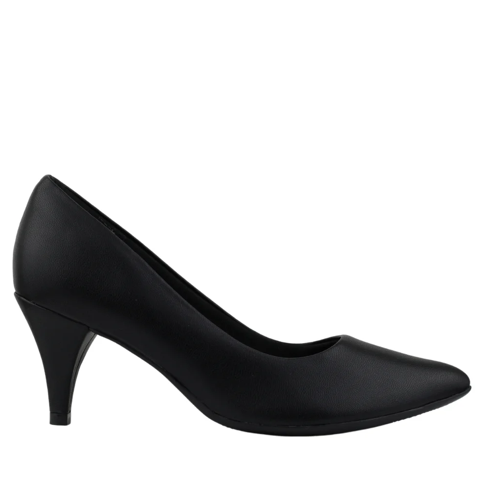 Scarpin Social Feminino Confortável Piccadilly 745035 Preto 2
