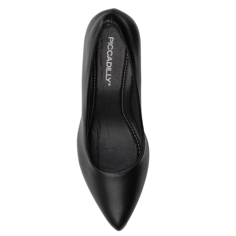 Scarpin Social Feminino Confortável Piccadilly 745035 Preto 4