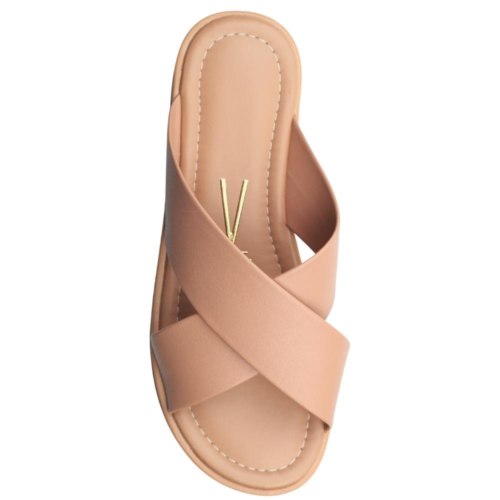 Tamanco Papete Feminina Anabela Confortável Vizzano 6492.309 Bege 4