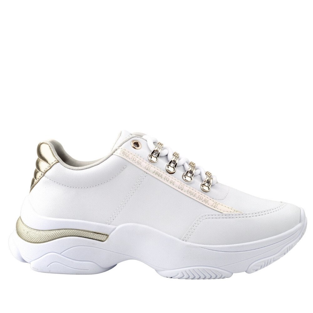 Tênis Casual Feminino Flatform Dad Sneaker Ramarim 23-74202 Branco 2