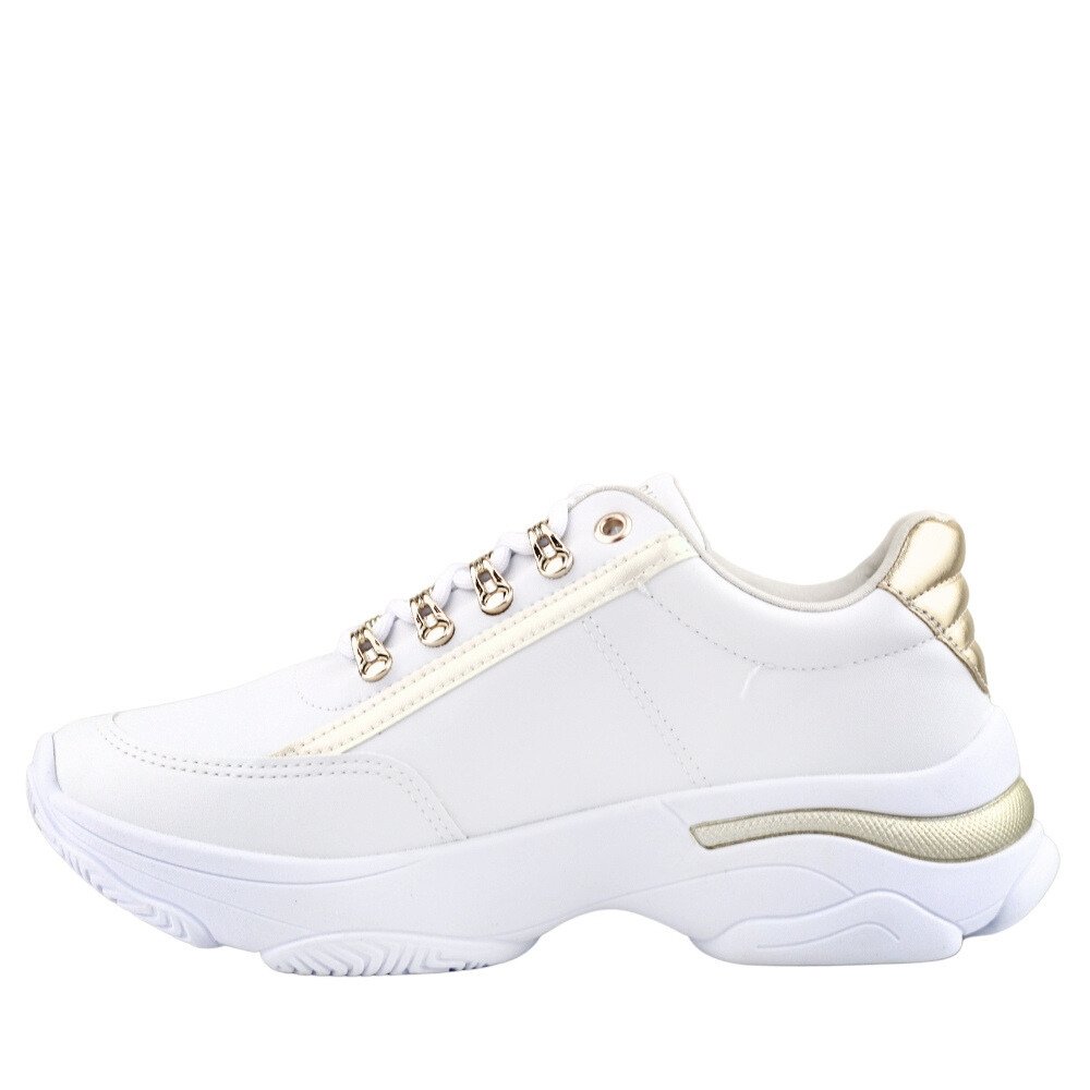 Tênis Casual Feminino Flatform Dad Sneaker Ramarim 23-74202 Branco 3