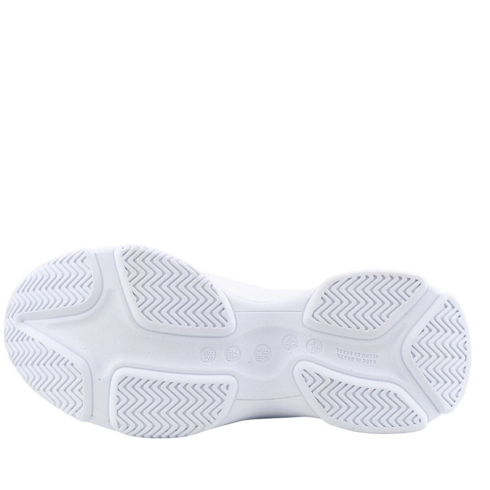Tênis Casual Feminino Flatform Dad Sneaker Ramarim 23-74202 Branco 5