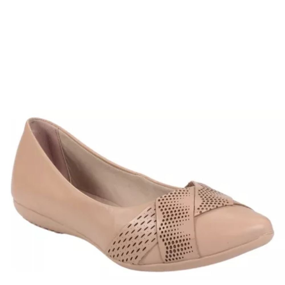 Sapatilha Casual Feminina Couro Confortável Bottero 353307 Bege 1