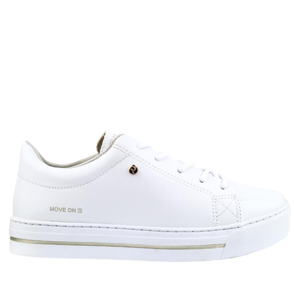 Tênis Casual Feminino Flatform Ramarim Confortável 23-93223 Branco 2
