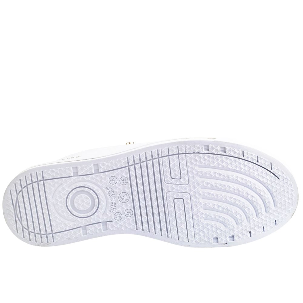 Tênis Casual Feminino Flatform Ramarim Confortável 23-93223 Branco 5