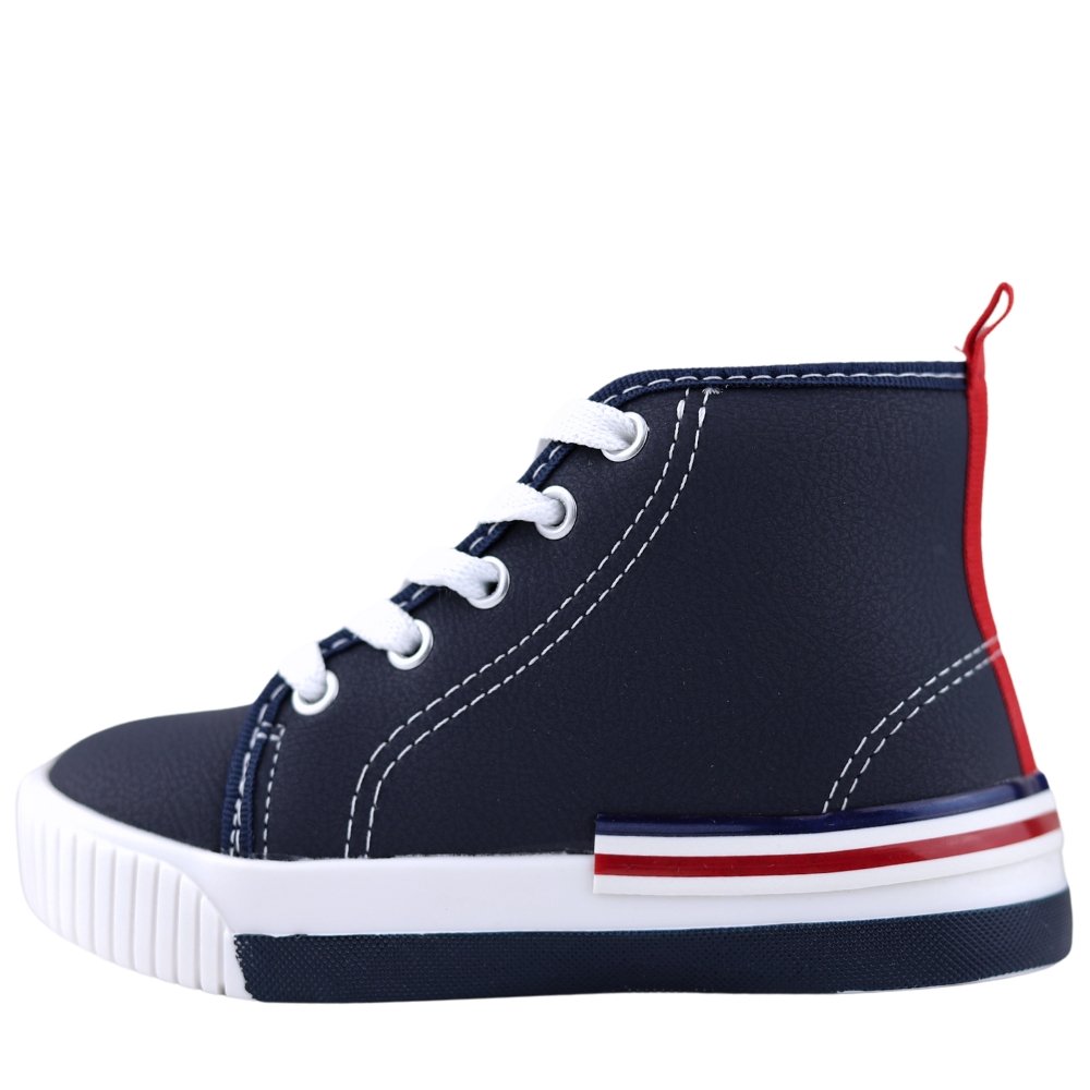 Sapatênis Casual Infantil Menino Cano Alto Molekinho 2615116 Azul 3