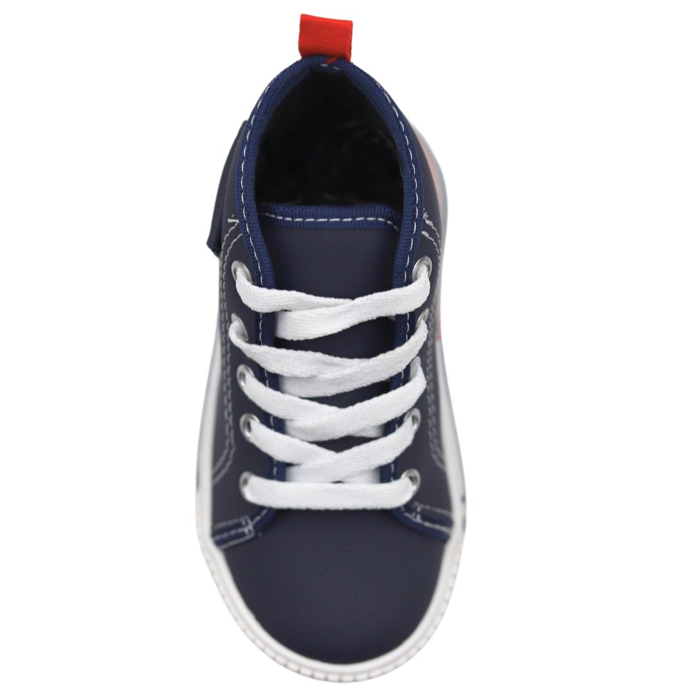 Sapatênis Casual Infantil Menino Cano Alto Molekinho 2615116 Azul 4