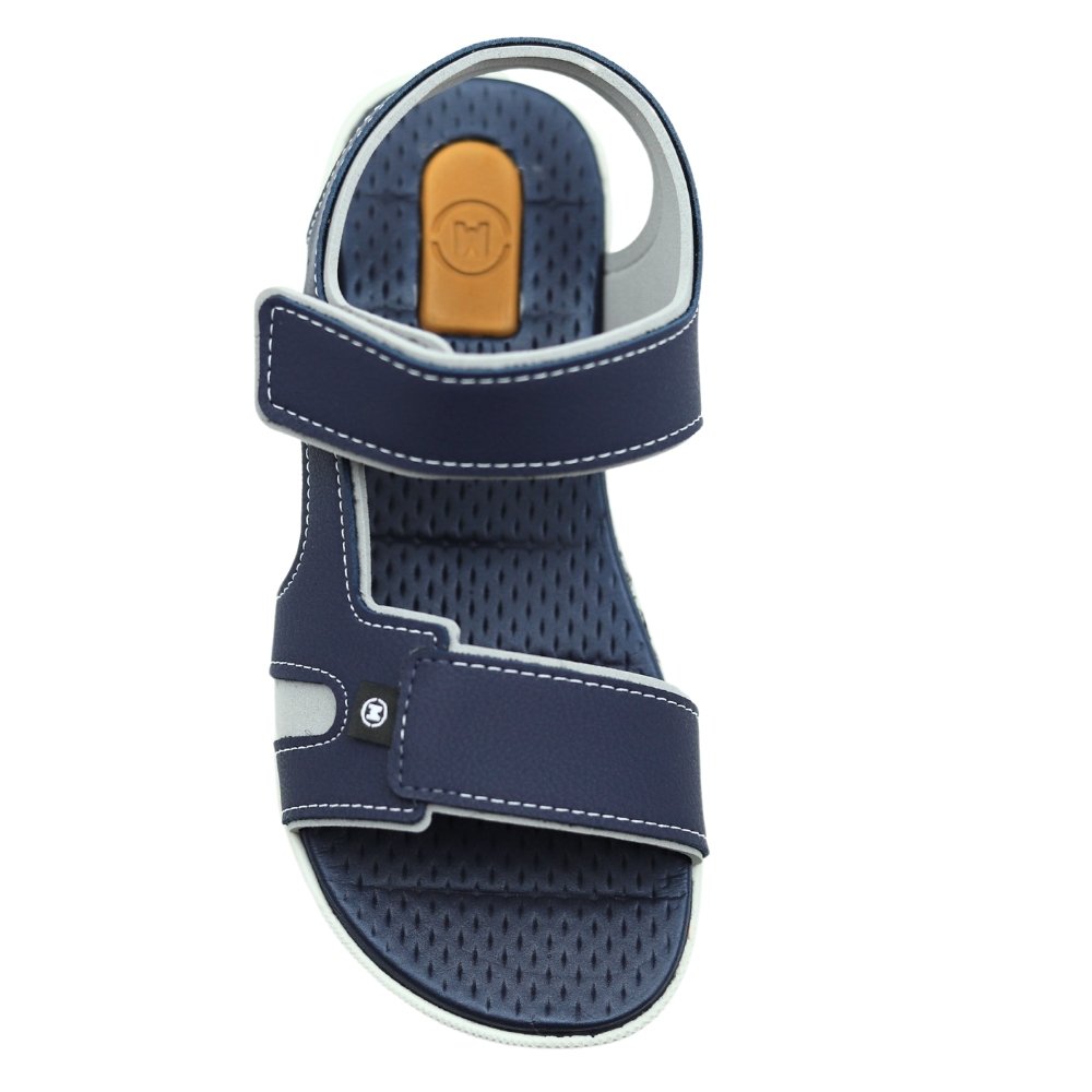 Sandalia Infantil Menino Papete Juvenil Molekinho 2400.339 Azul 4