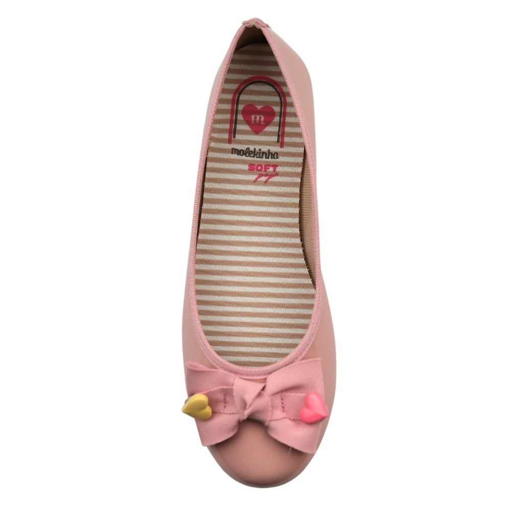 Sapatilha Infantil Laço Conforto Feminina Molekinha 2502.387 Rosa 4