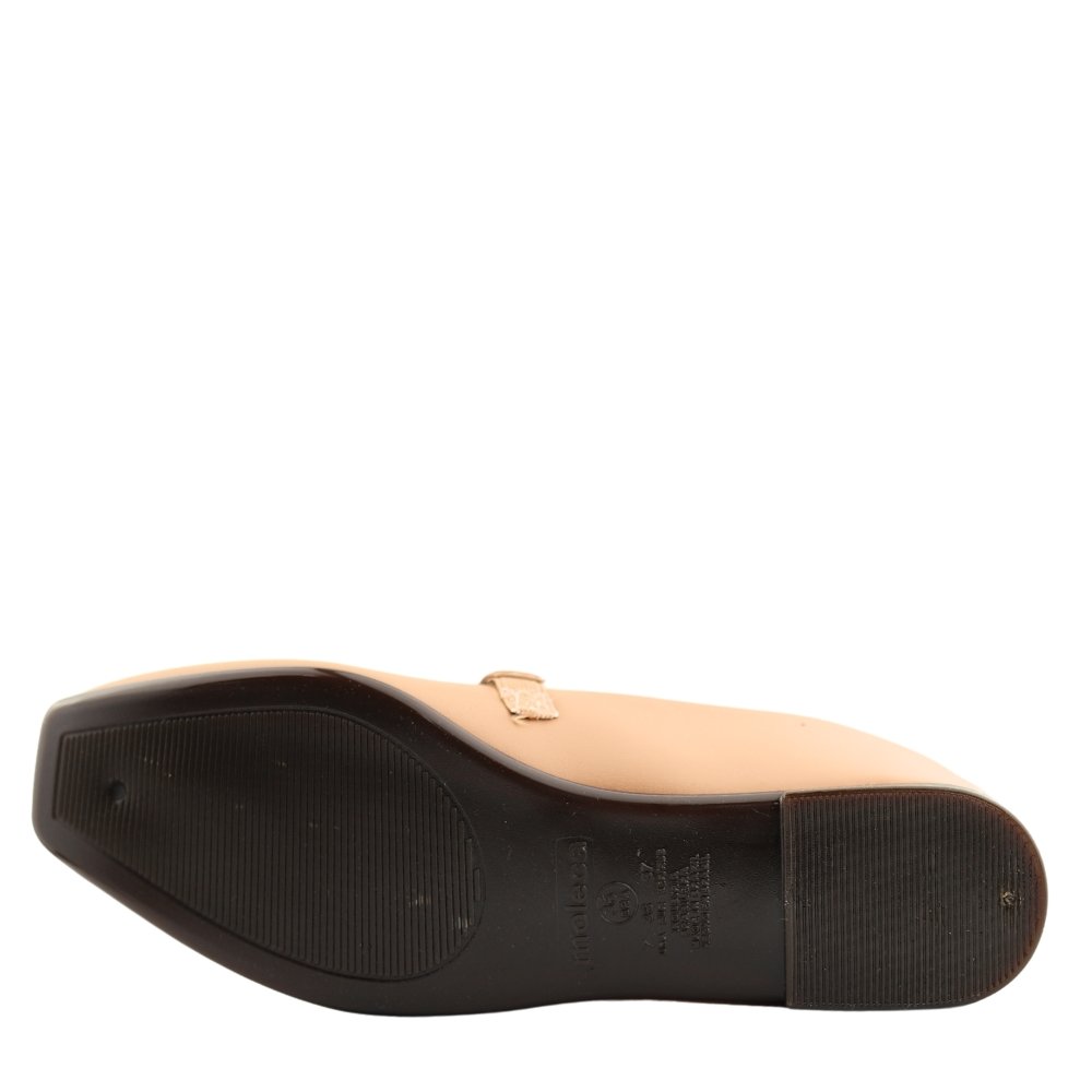 Sapatilha Alpagarta Feminina Estilo Conforto Moleca 5735.225 Bege 5