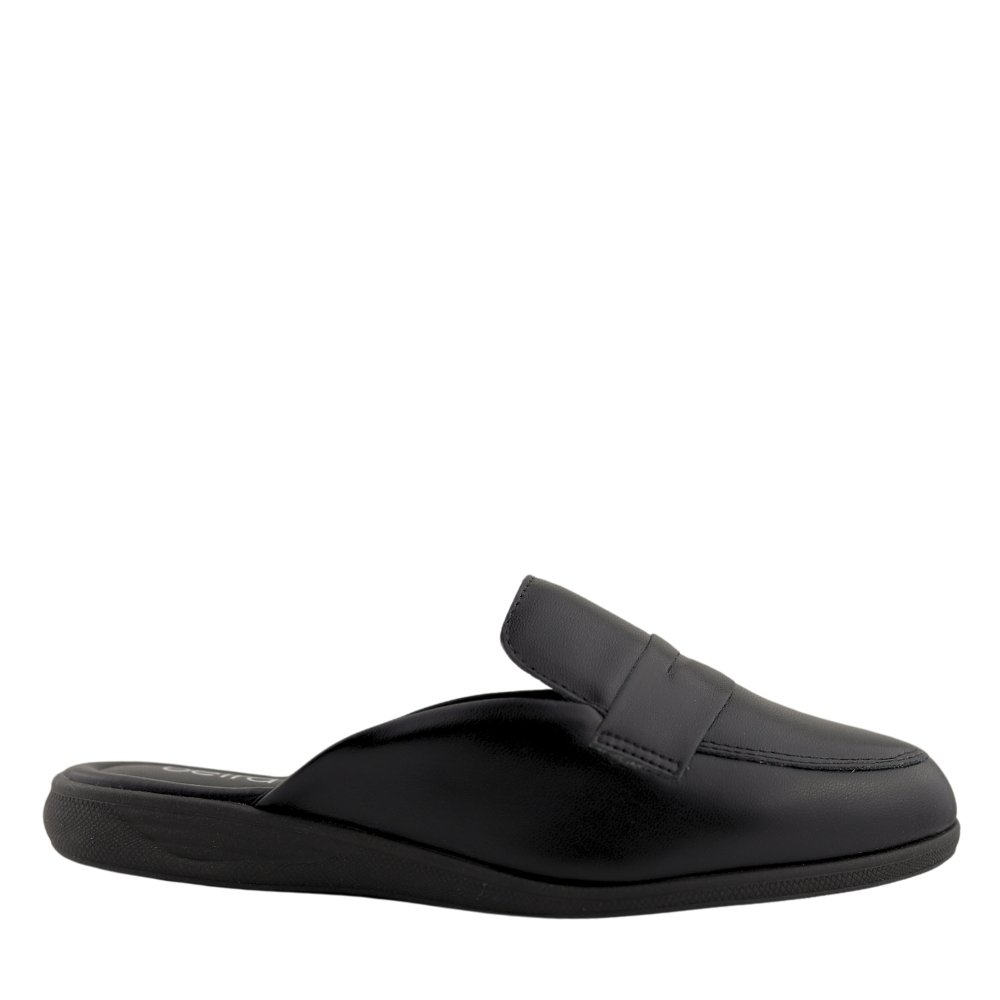 Mule Rasteira Feminino Conforto Estilo Beira Rio 4315.100 Preto 2