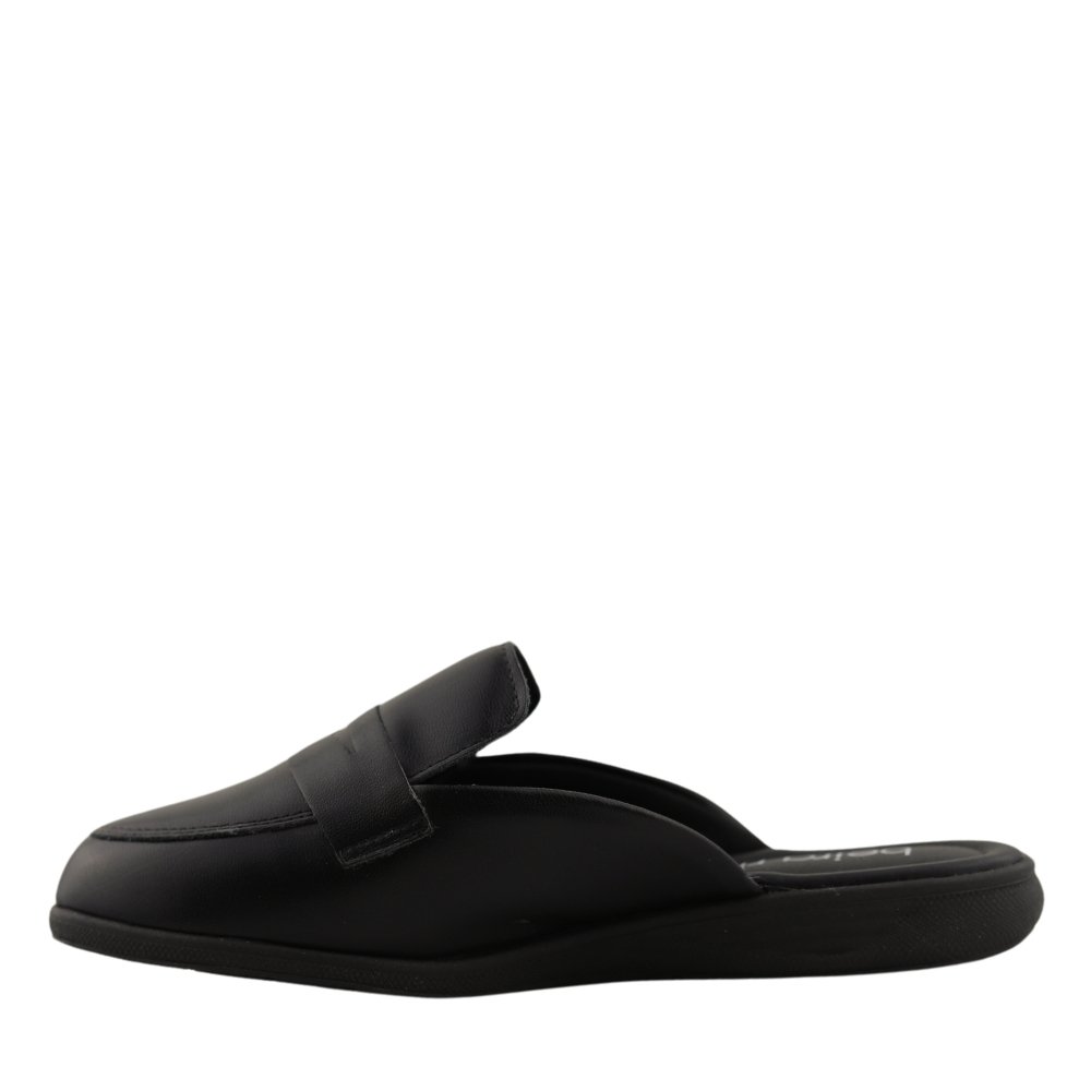 Mule Rasteira Feminino Conforto Estilo Beira Rio 4315.100 Preto 3