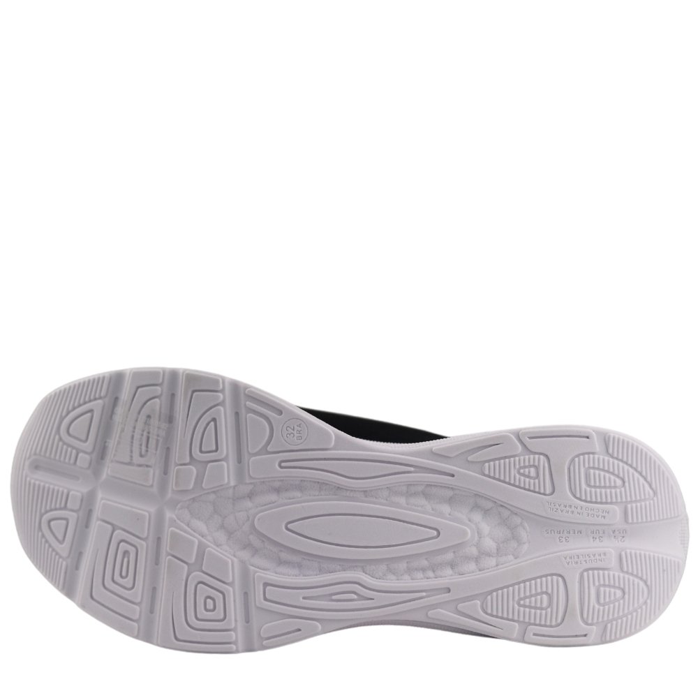 Tênis Casual Infantil Menina Conforto Calce Fácil 2573.100 Preto 5