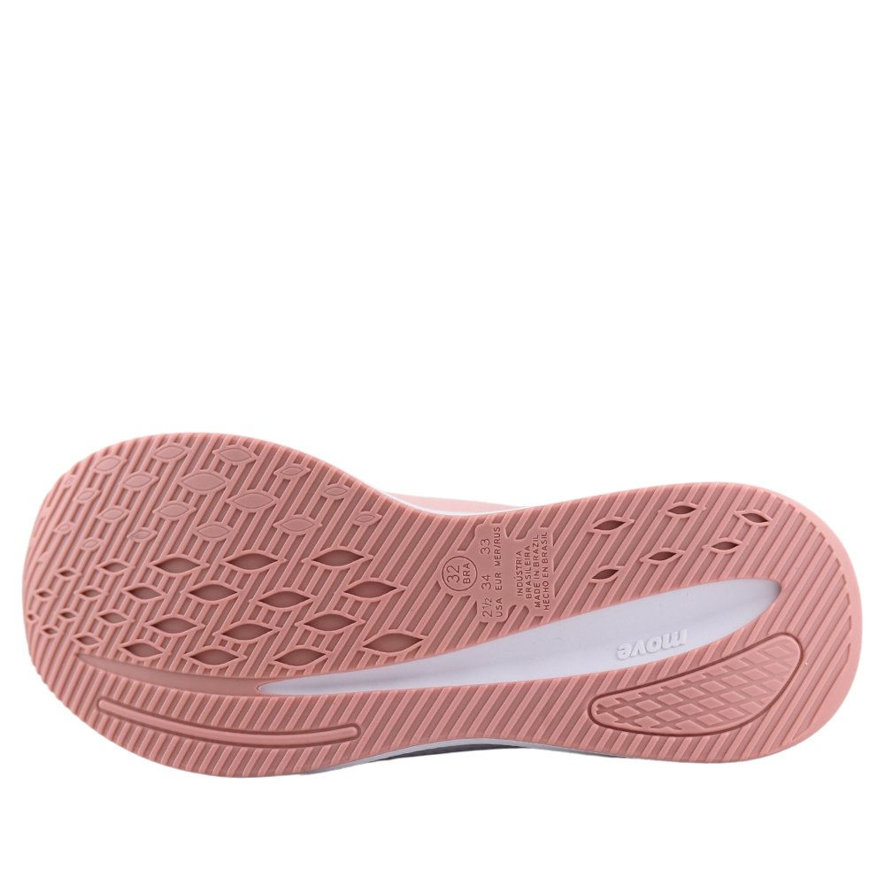 Tênis Casual Infantil Menina Conforto Calce Fácil 2577.100 Rosa 5