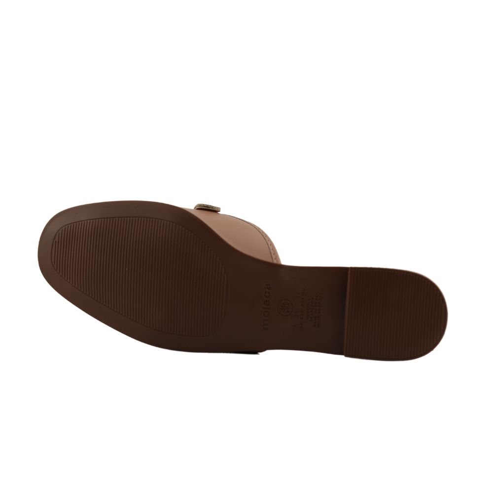 Chinelo Mule Slide Feminino Casual Moleca Conforto 5722.118 Bege 5