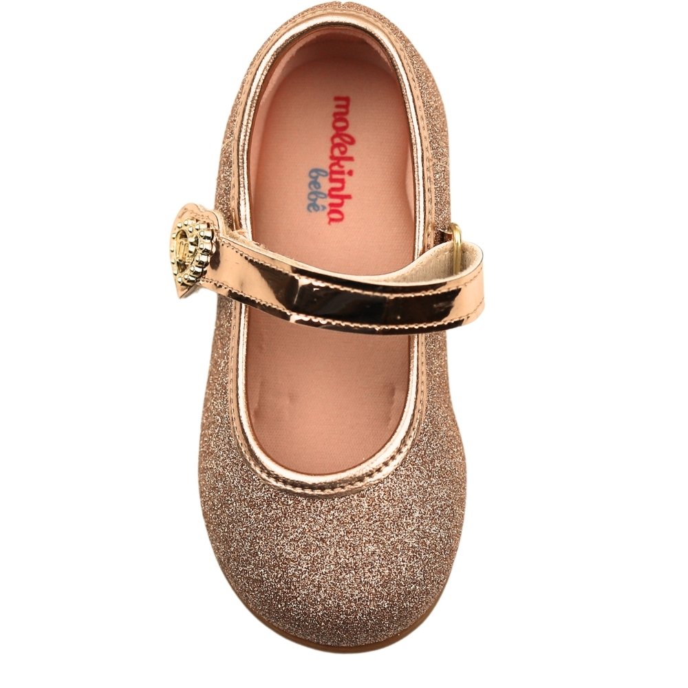 Sapatilha Infantil Menina Boneca Conforto Molekinha 21061042 Rosa 4