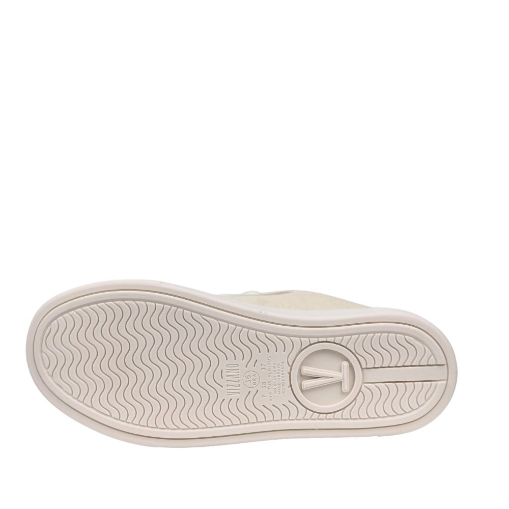 Tênis Casual Feminino Flatform Confortavel Vizzano 1339.332 Bege 5