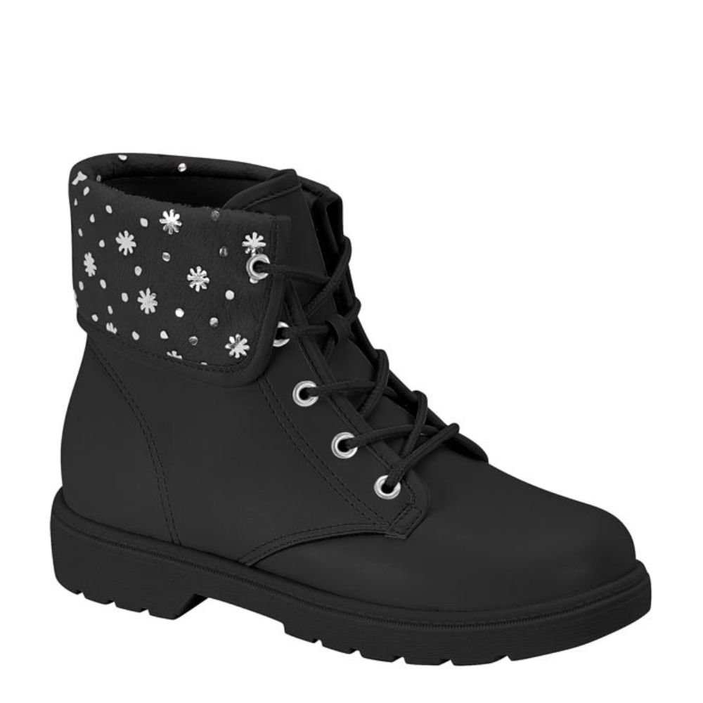 Bota Infantil Cano Curto Menina Brilho Molekinha 2164.135