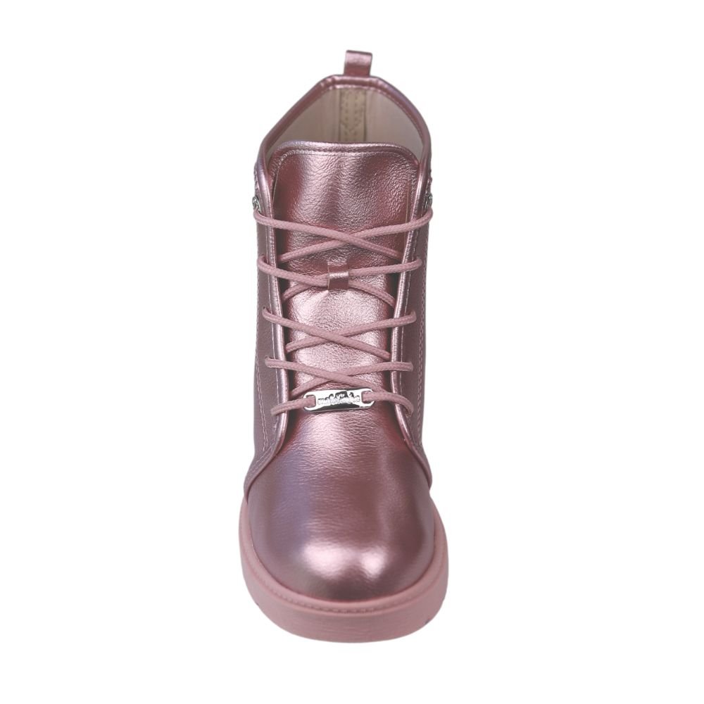 Bota Infantil Cano Curto Menina Conforto Molekinha 2164.134 Rosa 4