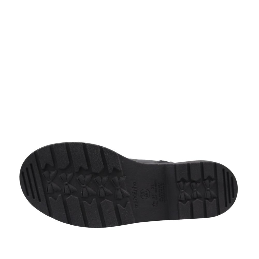 Bota Infantil Cano Curto Menina Brilho Molekinha 2164.136 Preto 5