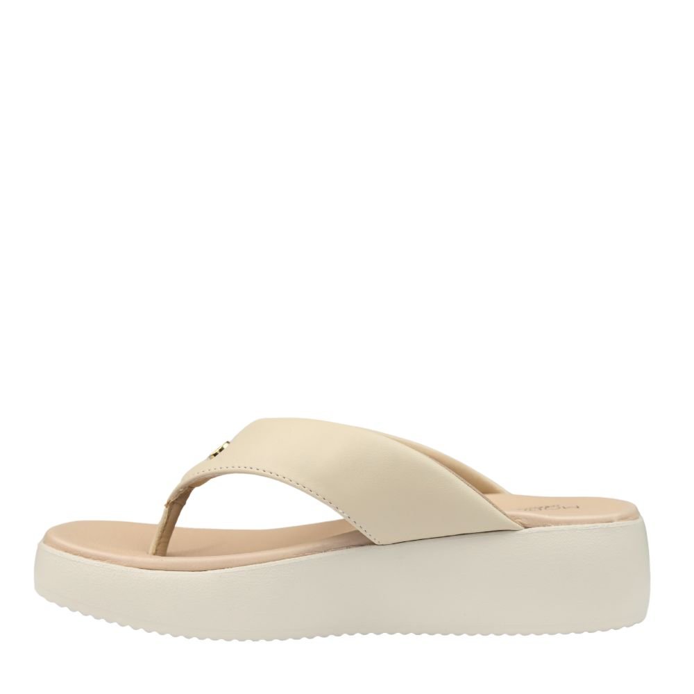 Tamanco Feminino Flatform Conforto Leve Macio Modare 7189101 Bege 3