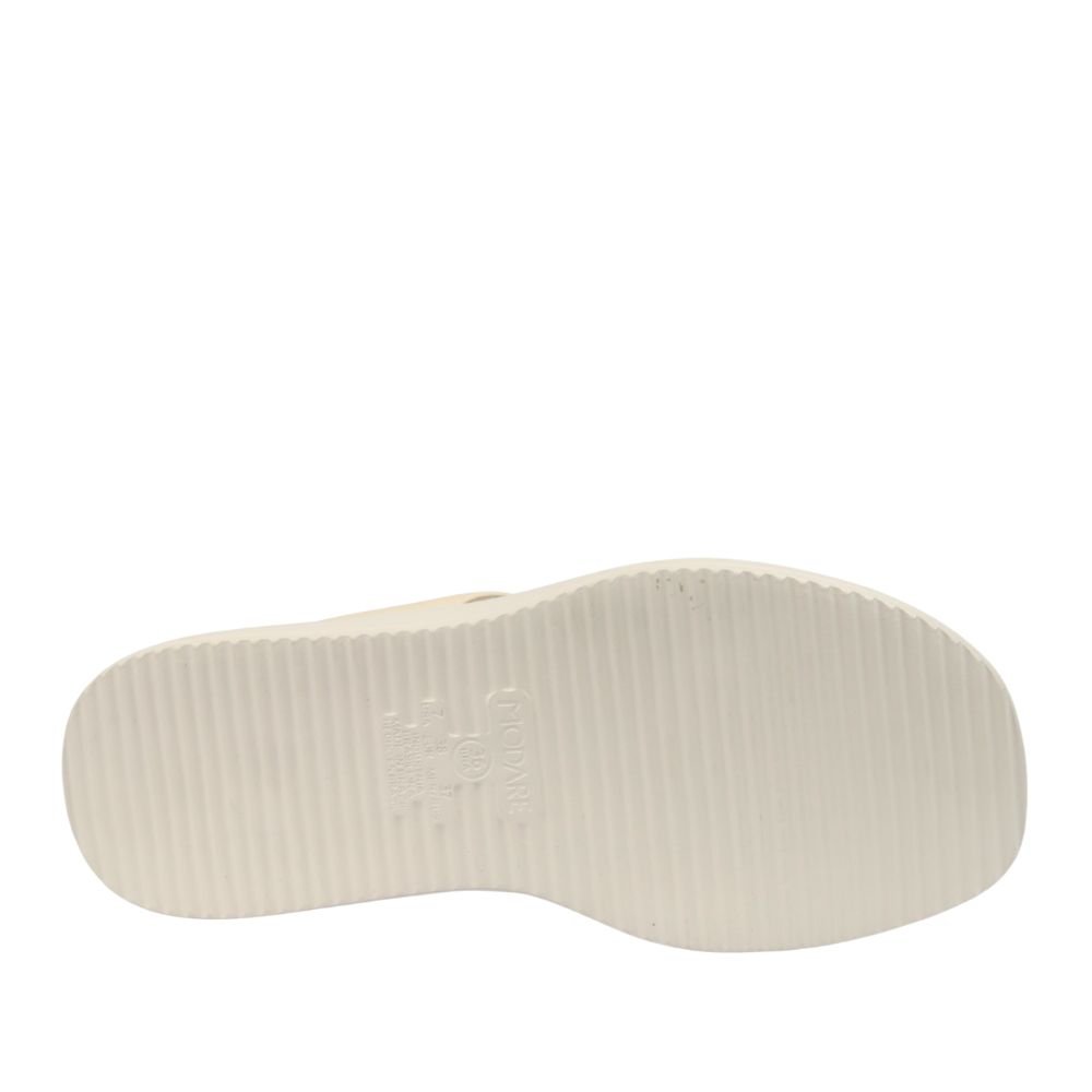 Tamanco Feminino Flatform Conforto Leve Macio Modare 7189101 Bege 5