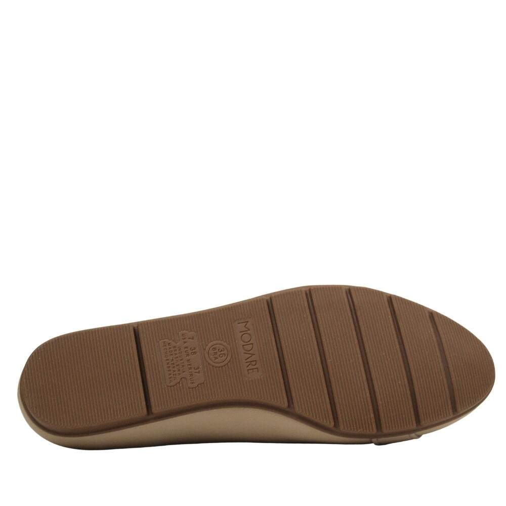 Sapatilha Modare Feminina Casual Promoção Conforto 7385.101 Bege 10