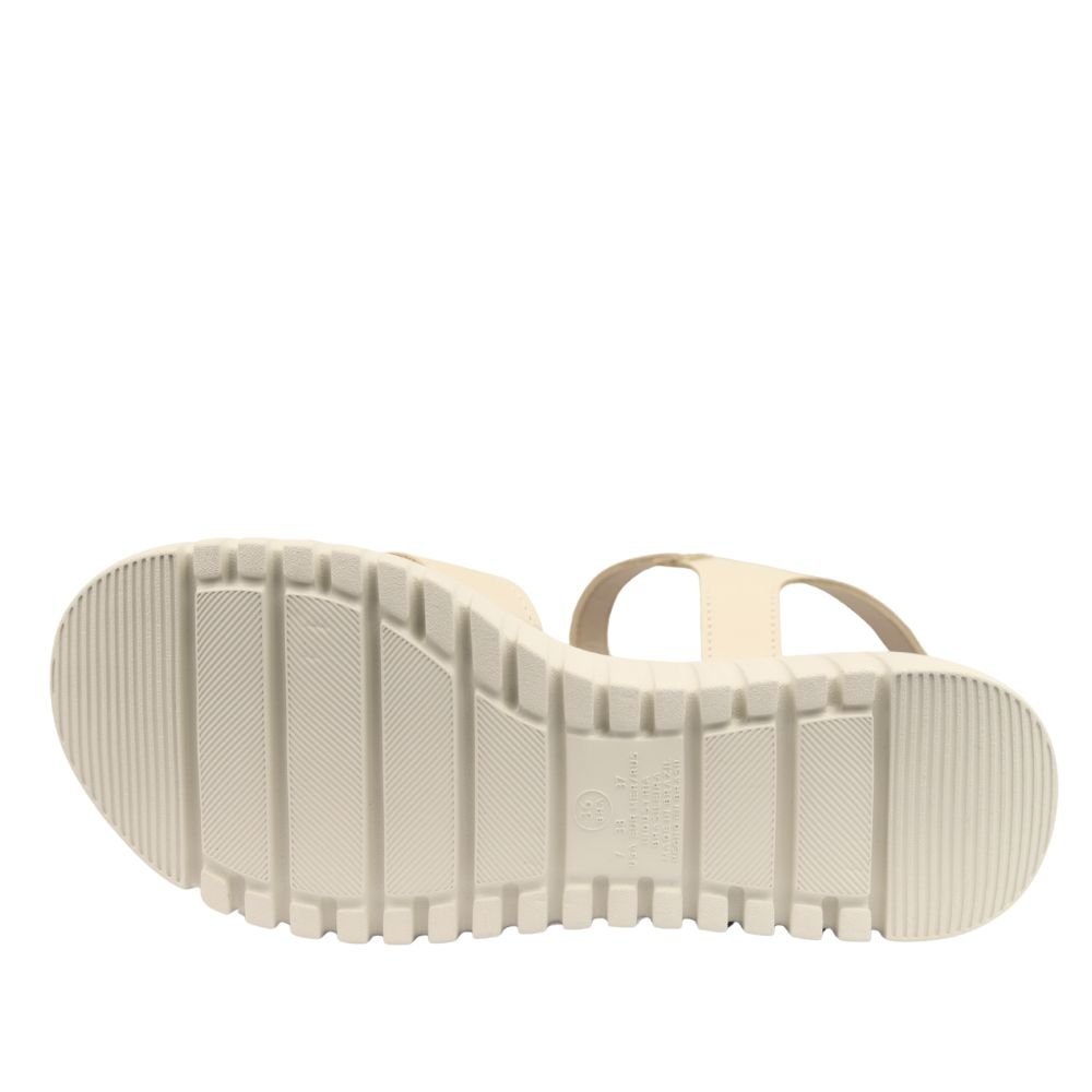 Sandália Feminina Conforto Leve Macia Estilo Modare 7197.101 Bege 5